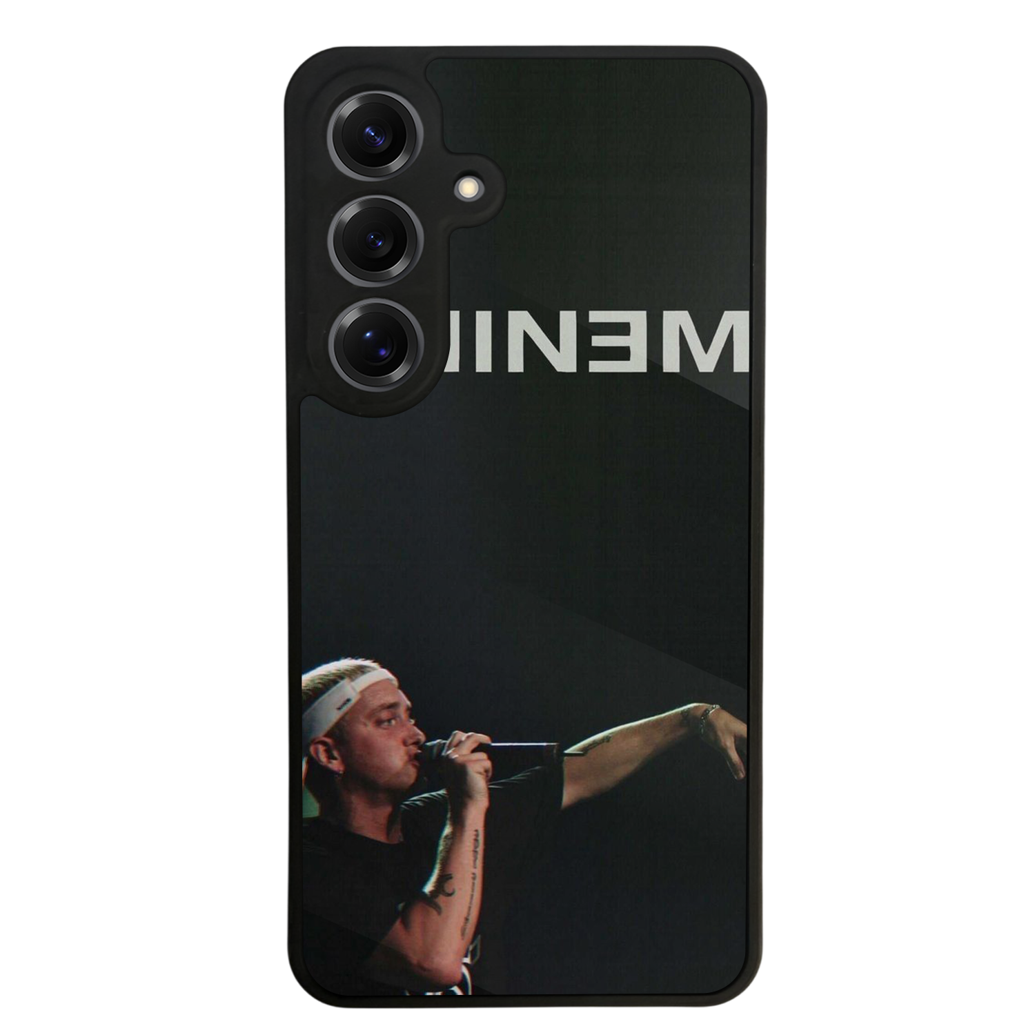 Samsung Galaxy S25 Uyumlu Eminem Tasarımlı Glossy Premium Kılıf