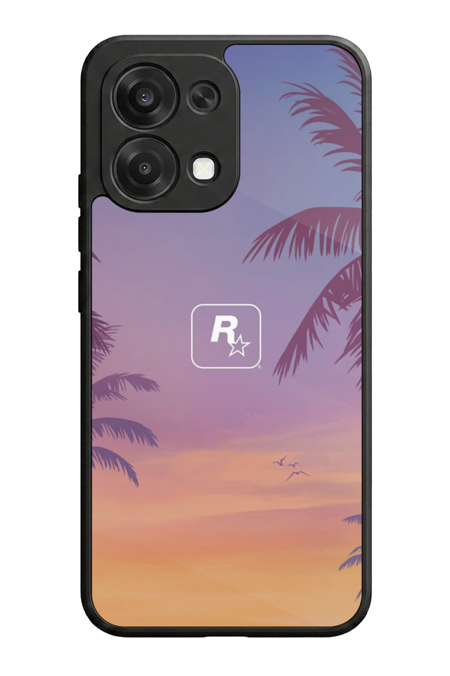 Oppo A6 Pro Uyumlu GTA Tasarımlı Glossy Premium Kılıf