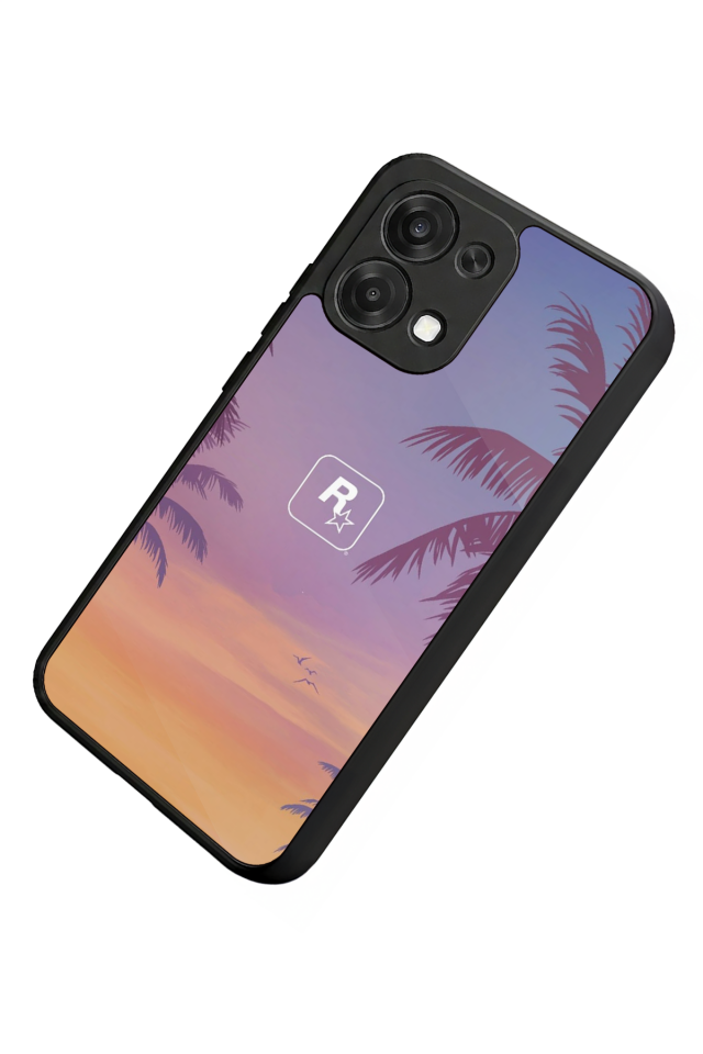 Oppo A6 Pro Uyumlu GTA Tasarımlı Glossy Premium Kılıf