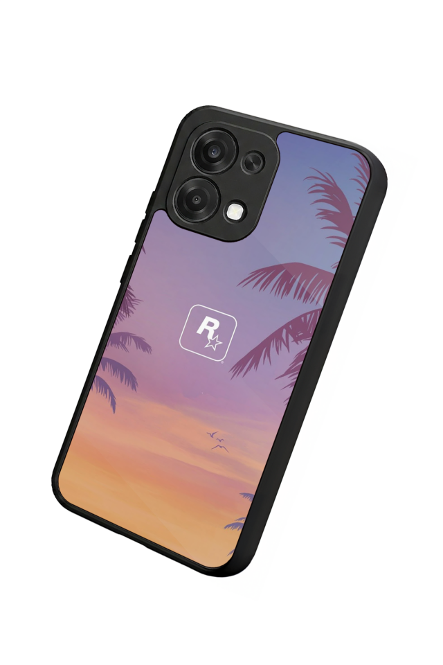 Oppo A6 Pro Uyumlu GTA Tasarımlı Glossy Premium Kılıf