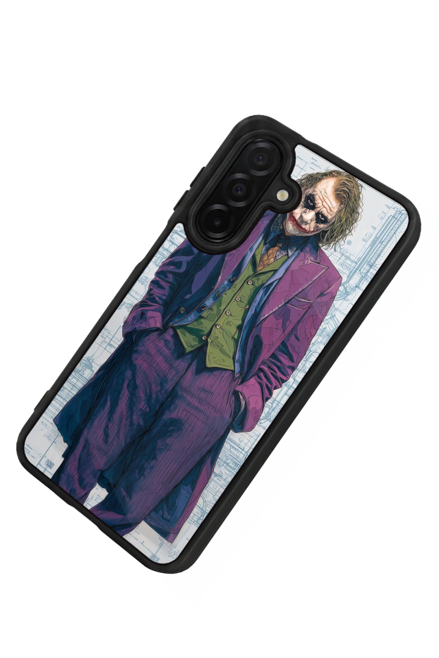 Samsung Galaxy A56 Uyumlu Joker Tasarımlı Glossy Premium Kılıf