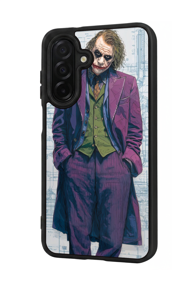 Samsung Galaxy A56 Uyumlu Joker Tasarımlı Glossy Premium Kılıf