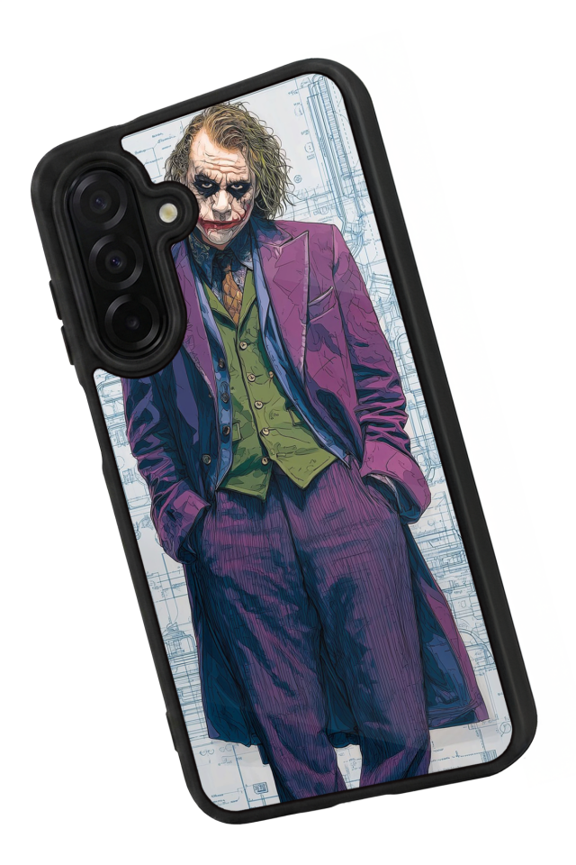 Samsung Galaxy A56 Uyumlu Joker Tasarımlı Glossy Premium Kılıf