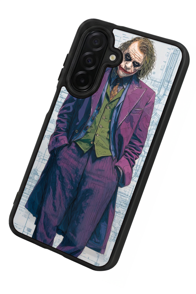 Samsung Galaxy A56 Uyumlu Joker Tasarımlı Glossy Premium Kılıf