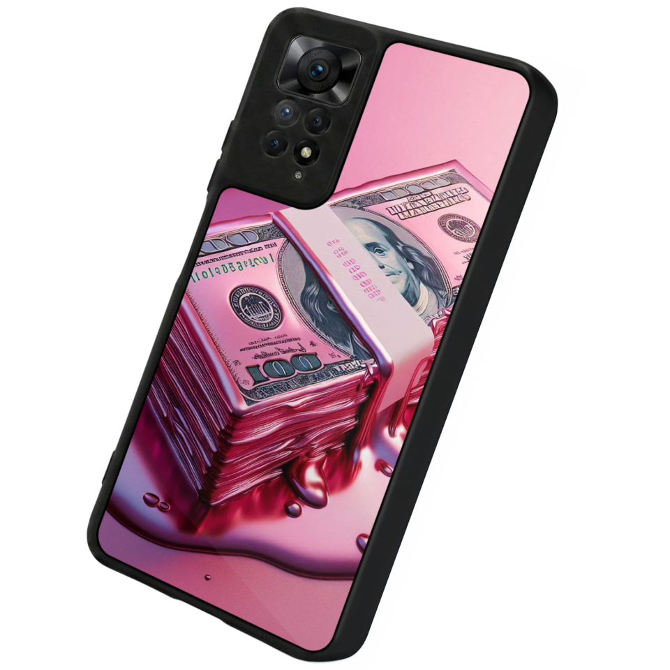 Xiaomi Redmi Note 12 Pro Uyumlu Money Para Tasarımlı Glossy Premium Kılıf