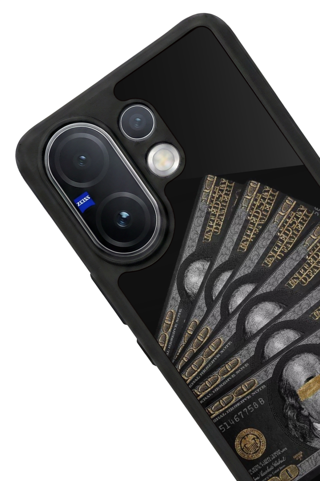 Vivo V60 Uyumlu Para Tasarımlı Glossy Premium Kılıf