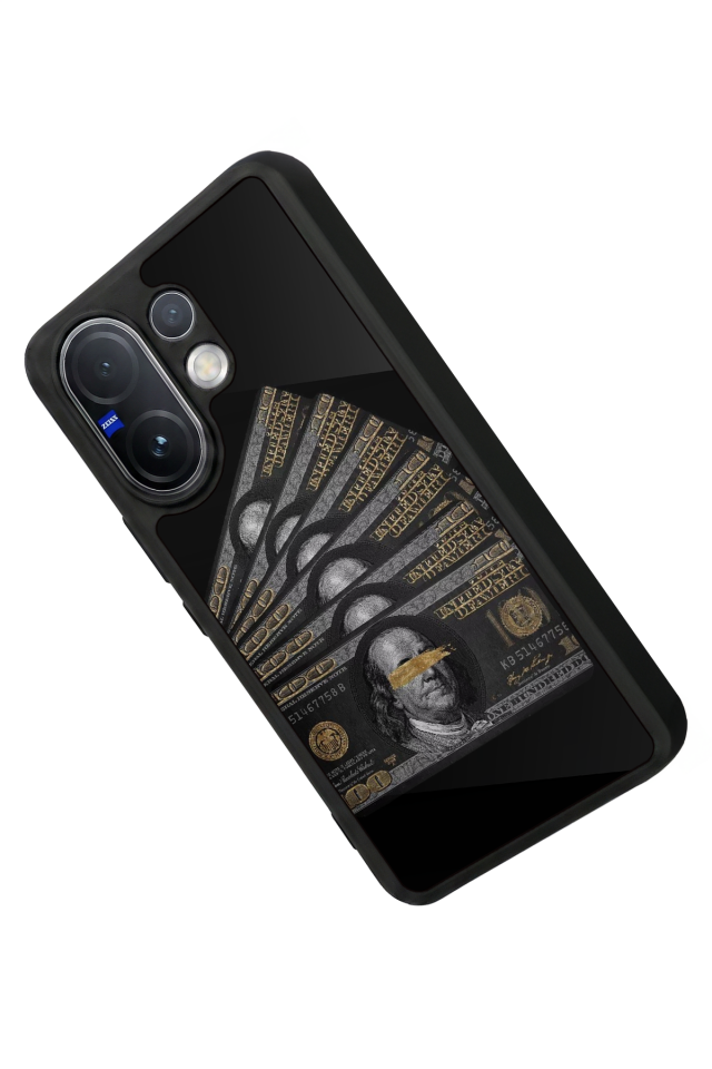 Vivo V60 Uyumlu Para Tasarımlı Glossy Premium Kılıf