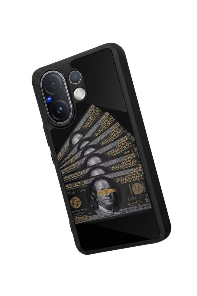 Vivo V60 Uyumlu Para Tasarımlı Glossy Premium Kılıf