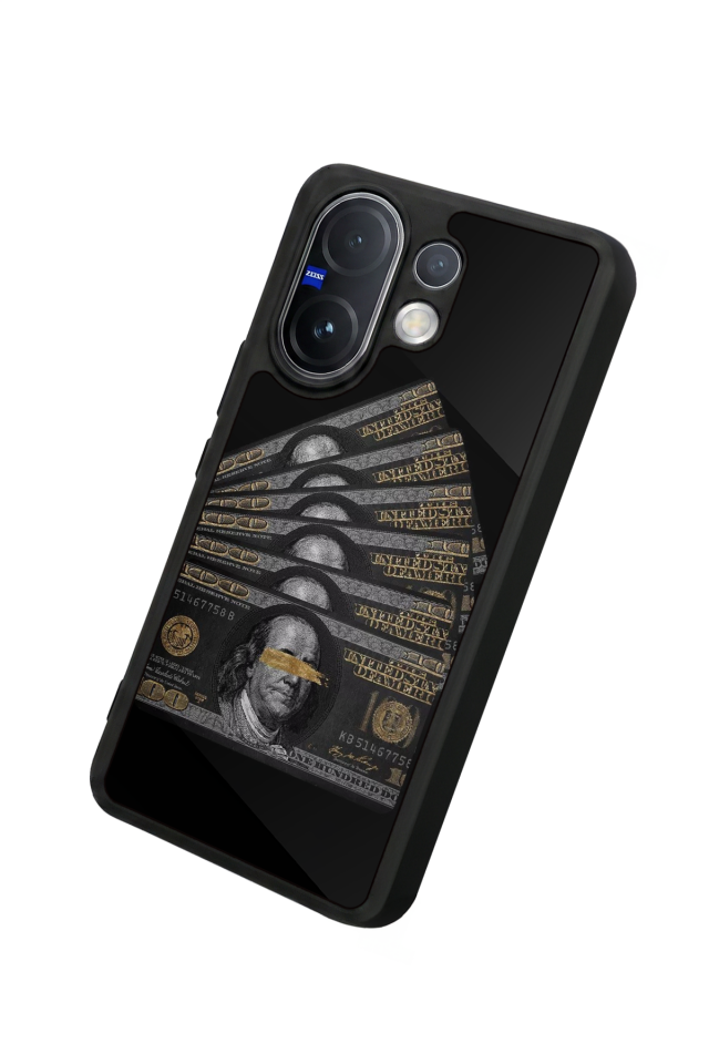 Vivo V60 Uyumlu Para Tasarımlı Glossy Premium Kılıf