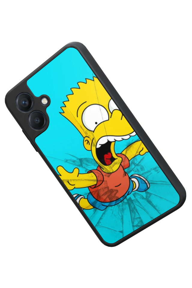 Samsung Galaxy A07 Uyumlu The Simpsons Tasarımlı Glossy Premium Kılıf