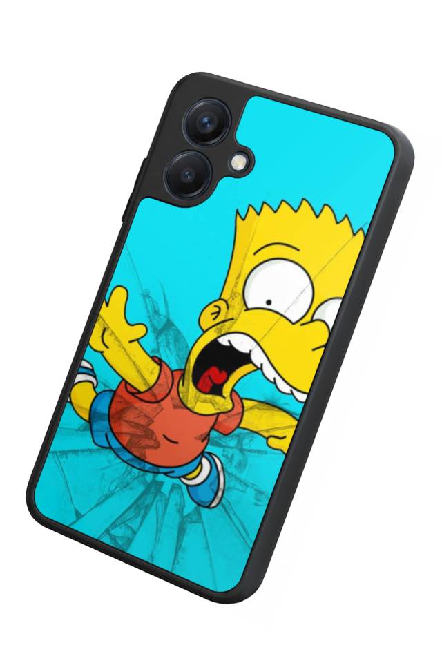 Samsung Galaxy A07 Uyumlu The Simpsons Tasarımlı Glossy Premium Kılıf