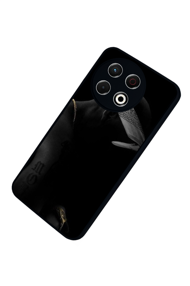 Tecno Spark 30 Pro Uyumlu Tupac Tasarımlı Glossy Premium Kılıf