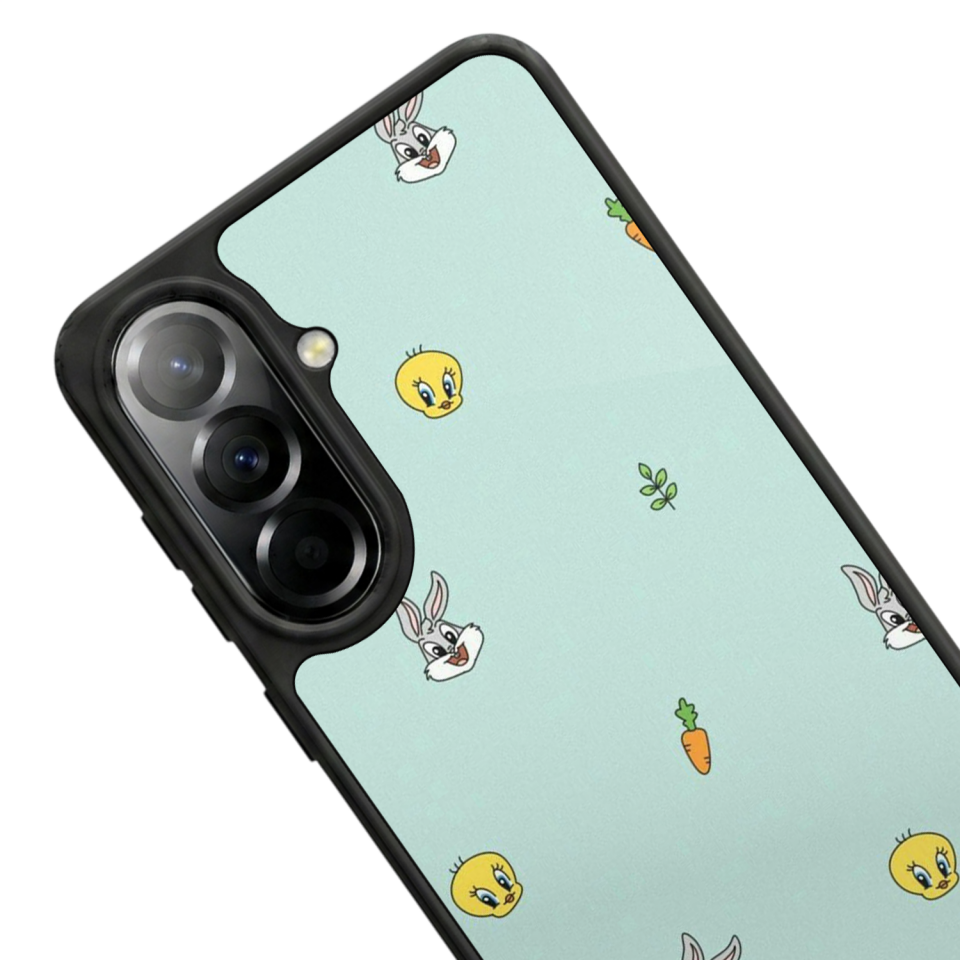 Samsung Galaxy A57 Uyumlu Tweety Tasarımlı Glossy Premium Kılıf