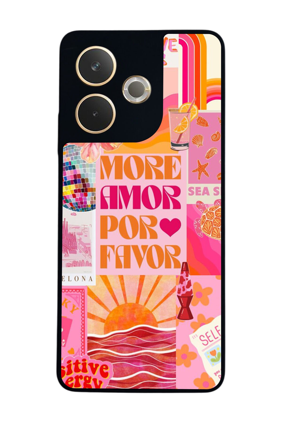 Oppo A5 Pro Uyumlu Poster Tasarımlı Glossy Premium Kılıf