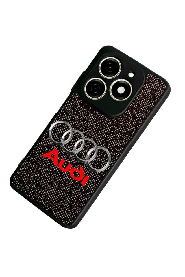 Infınıx Smart 8 Pro Uyumlu Audi Tasarımlı Glossy Premium Kılıf