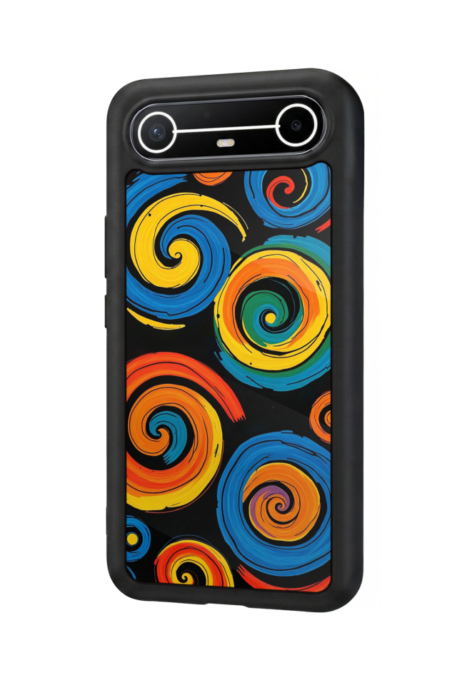 Tecno Spark Slim 5G Uyumlu Abstract Tasarımlı Glossy Premium Kılıf