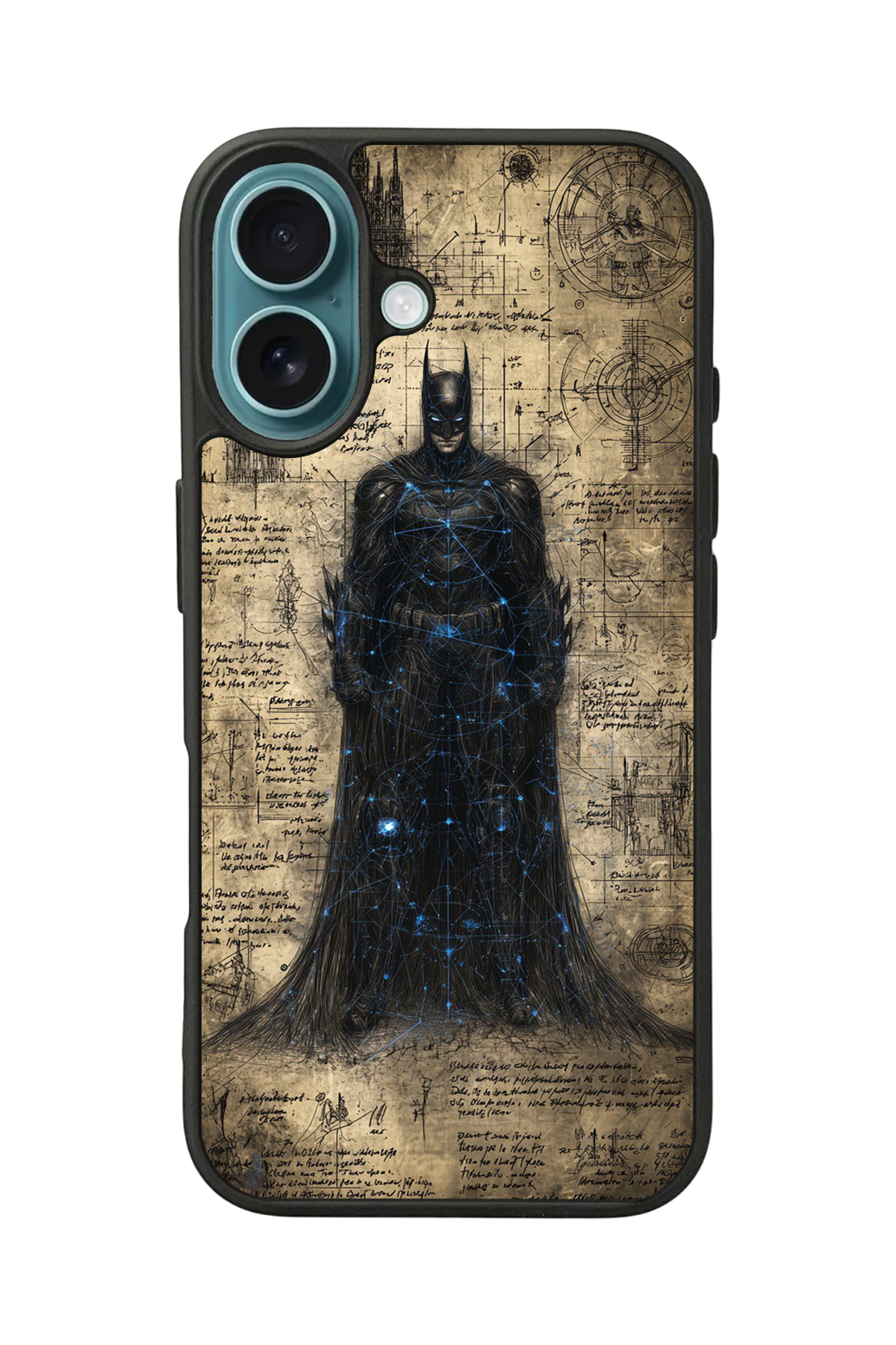 iPhone 16 Uyumlu Batman Tasarımlı Glossy Premium Kılıf