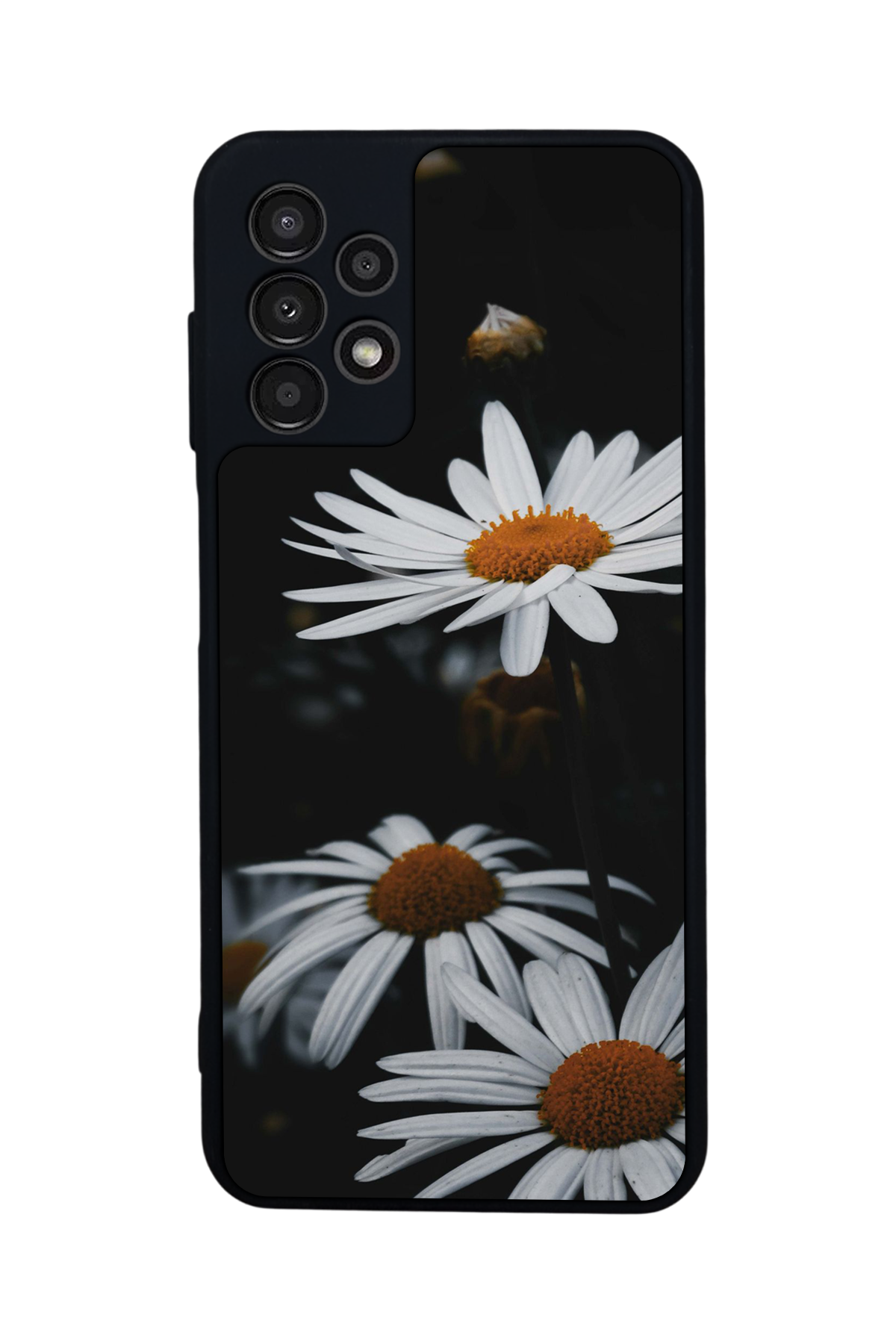 Samsung Galaxy A23 Uyumlu Cicek Tasarımlı Glossy Premium Kılıf