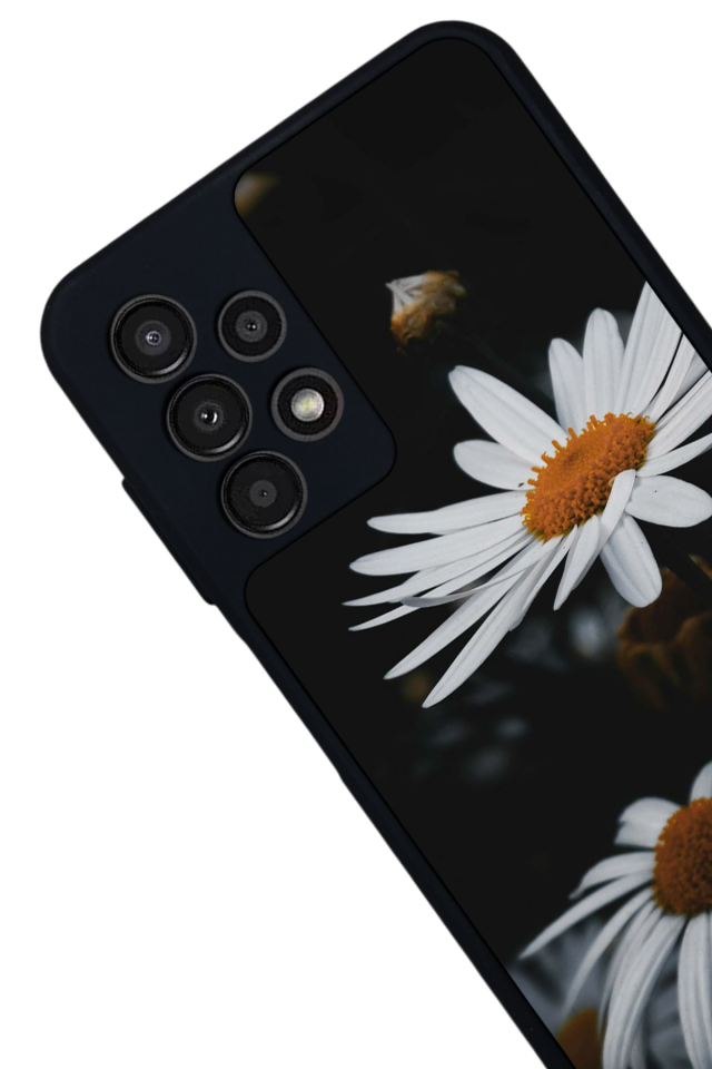 Samsung Galaxy A23 Uyumlu Cicek Tasarımlı Glossy Premium Kılıf
