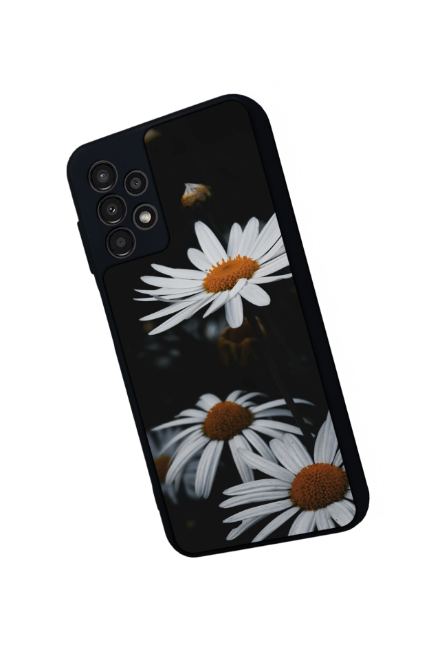 Samsung Galaxy A23 Uyumlu Cicek Tasarımlı Glossy Premium Kılıf
