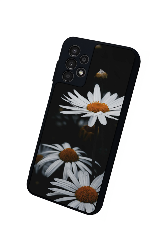 Samsung Galaxy A23 Uyumlu Cicek Tasarımlı Glossy Premium Kılıf
