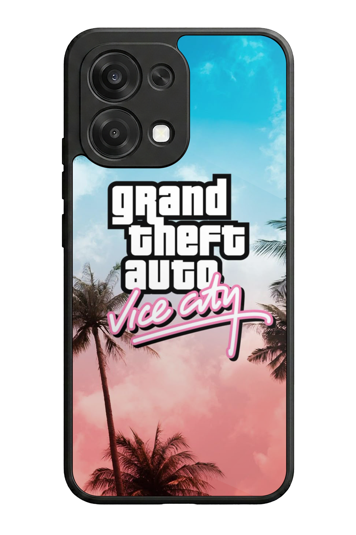 Oppo A6 Pro Uyumlu GTA Tasarımlı Glossy Premium Kılıf