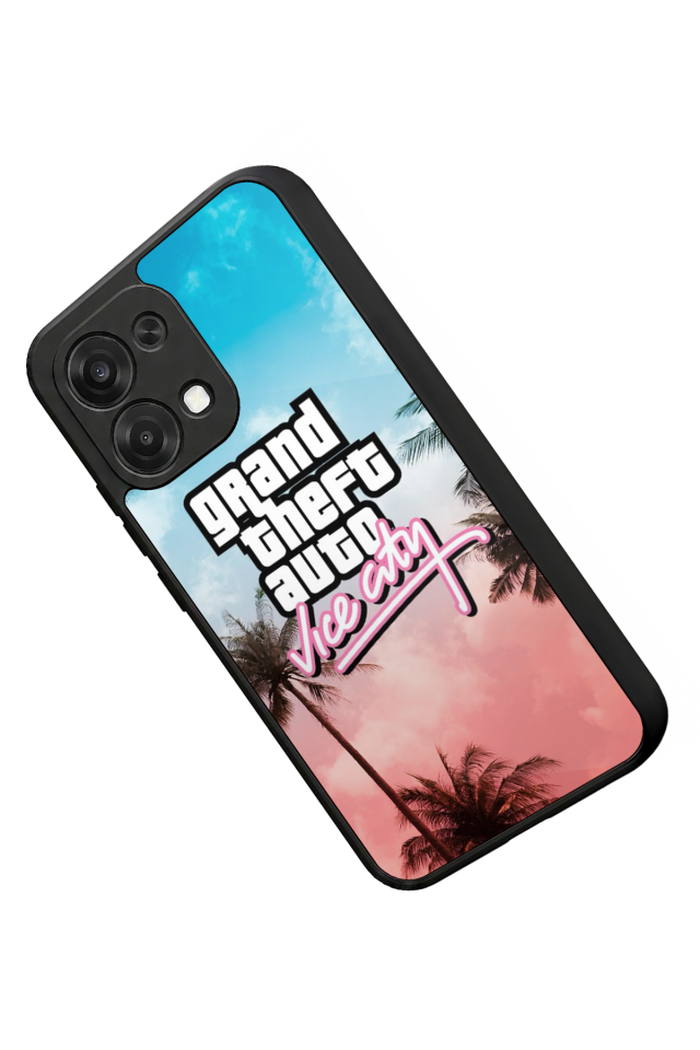 Oppo A6 Pro Uyumlu GTA Tasarımlı Glossy Premium Kılıf