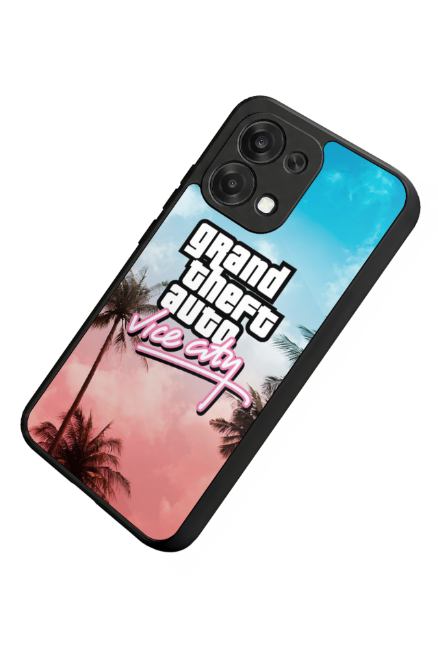 Oppo A6 Pro Uyumlu GTA Tasarımlı Glossy Premium Kılıf