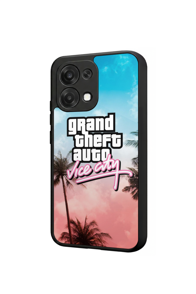 Oppo A6 Pro Uyumlu GTA Tasarımlı Glossy Premium Kılıf