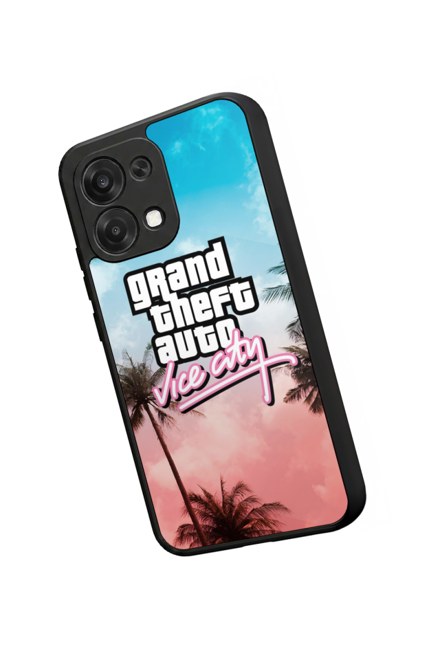 Oppo A6 Pro Uyumlu GTA Tasarımlı Glossy Premium Kılıf