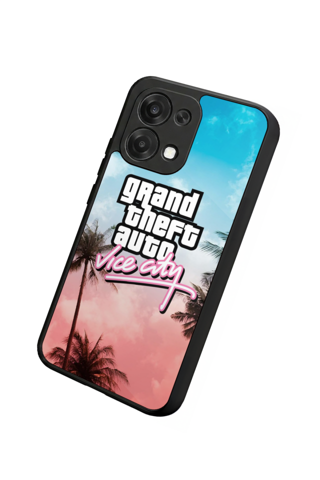 Oppo A6 Pro Uyumlu GTA Tasarımlı Glossy Premium Kılıf