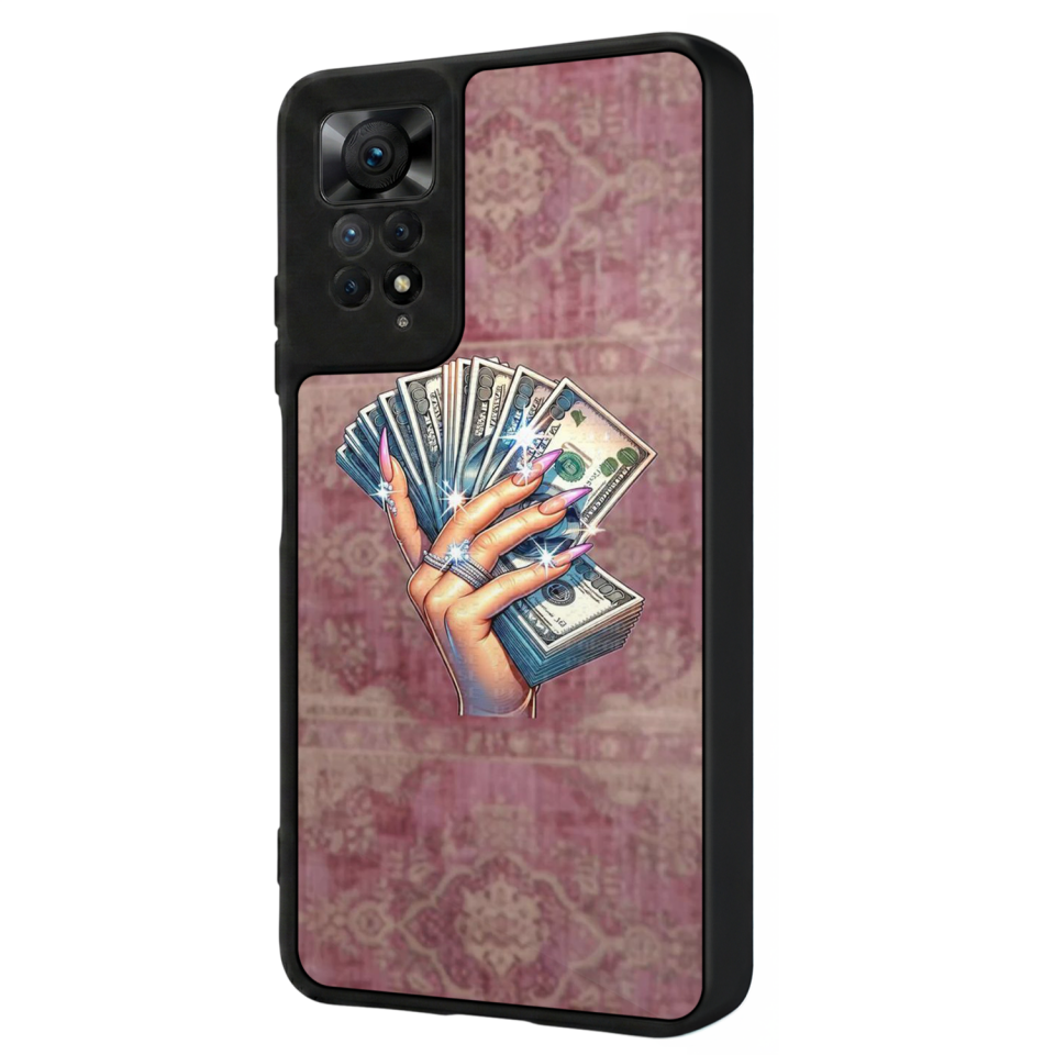 Xiaomi Redmi Note 12 Pro Uyumlu Money Para Tasarımlı Glossy Premium Kılıf