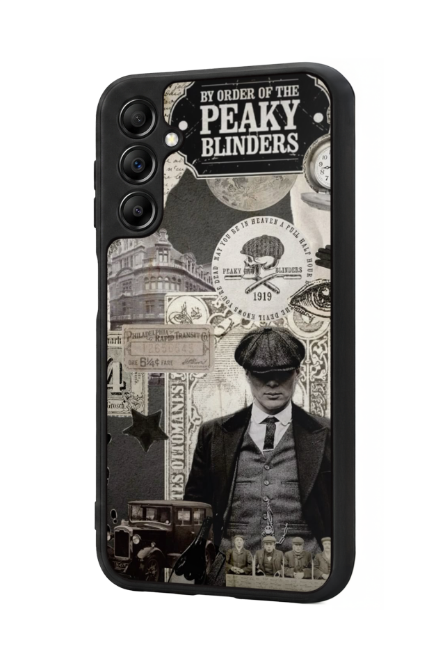 Samsung Galaxy A14 Uyumlu Peaky Blinders Tasarımlı Glossy Premium Kılıf