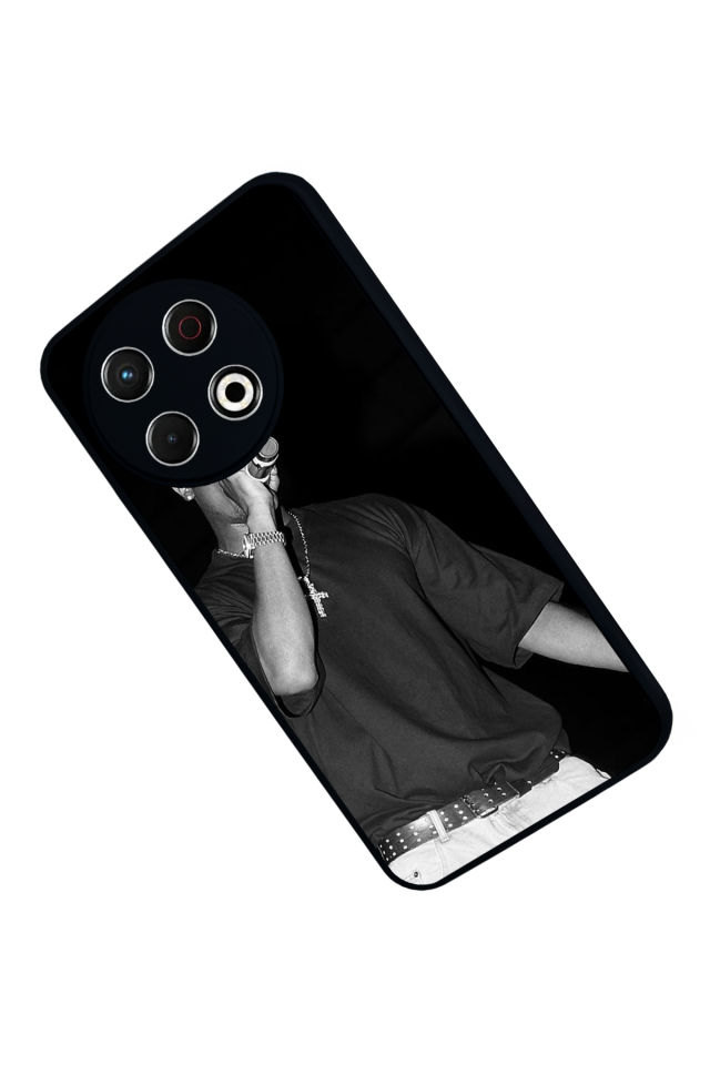 Tecno Spark 30 Pro Uyumlu Tupac Tasarımlı Glossy Premium Kılıf