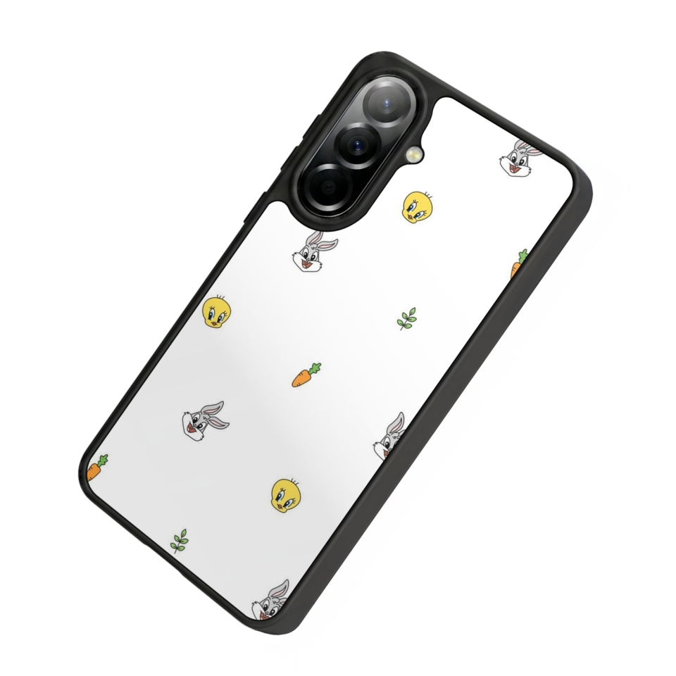 Samsung Galaxy A57 Uyumlu Tweety Tasarımlı Glossy Premium Kılıf