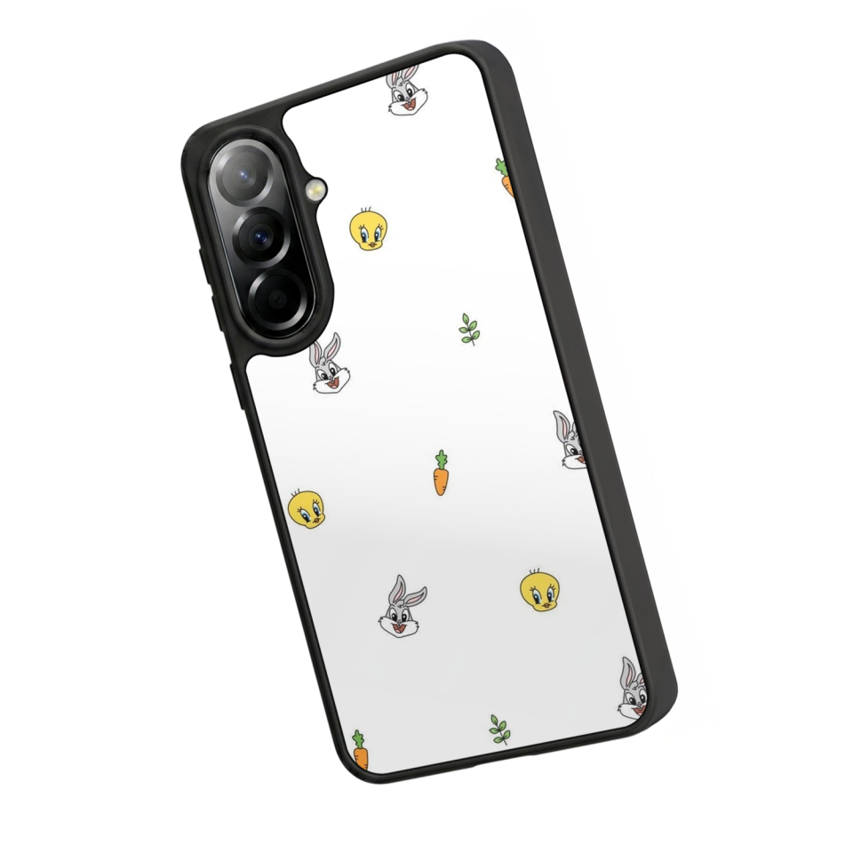 Samsung Galaxy A57 Uyumlu Tweety Tasarımlı Glossy Premium Kılıf