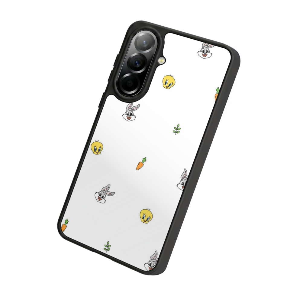 Samsung Galaxy A57 Uyumlu Tweety Tasarımlı Glossy Premium Kılıf