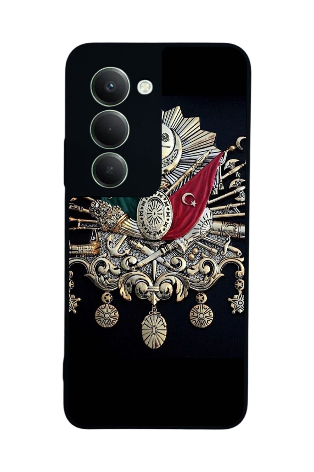 Xiaomi Redmi 15 5G Uyumlu Osmanli Tugrasi Tasarımlı Glossy Premium Kılıf