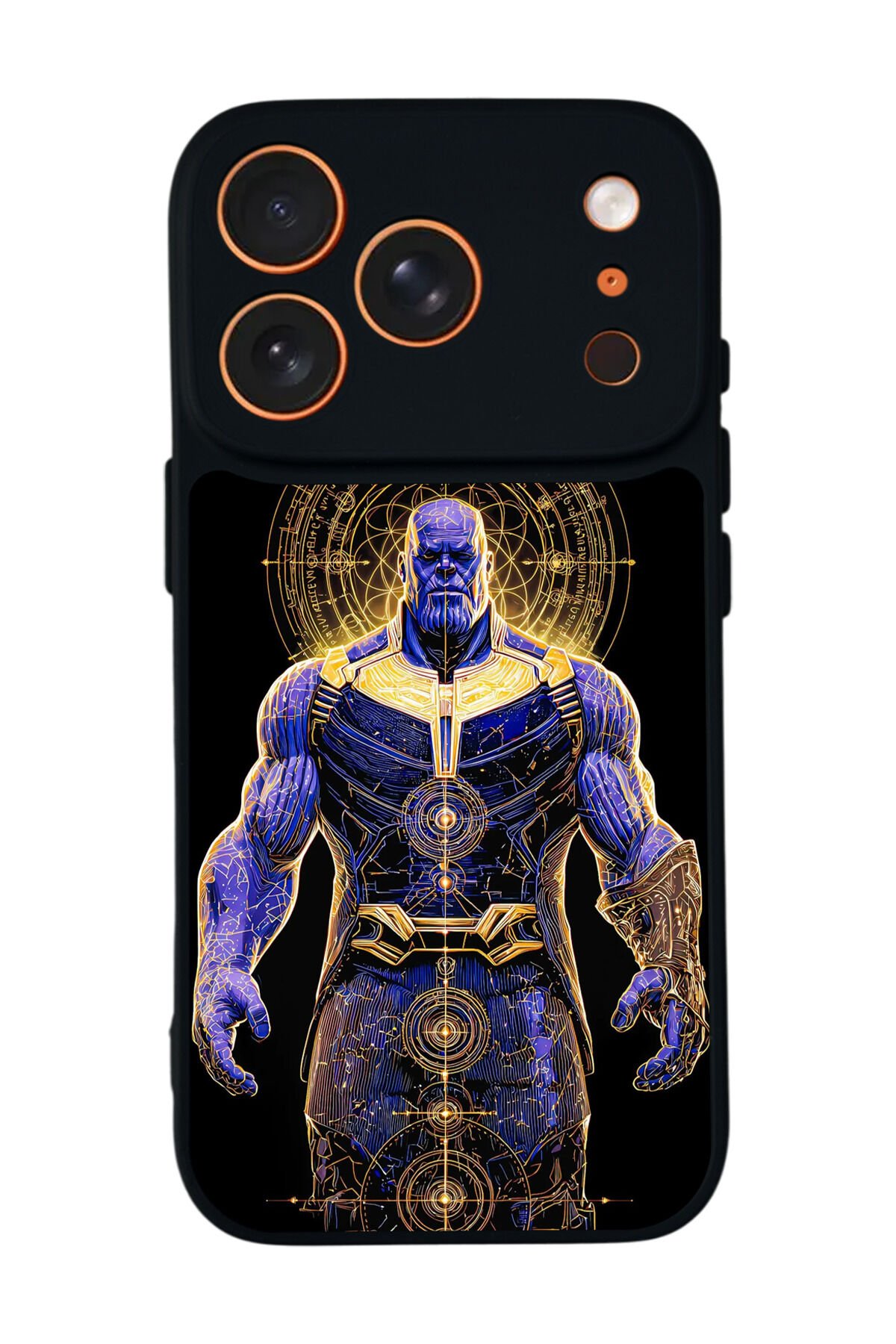 iPhone 17 Pro Uyumlu Thanos Tasarımlı Glossy Premium Kılıf