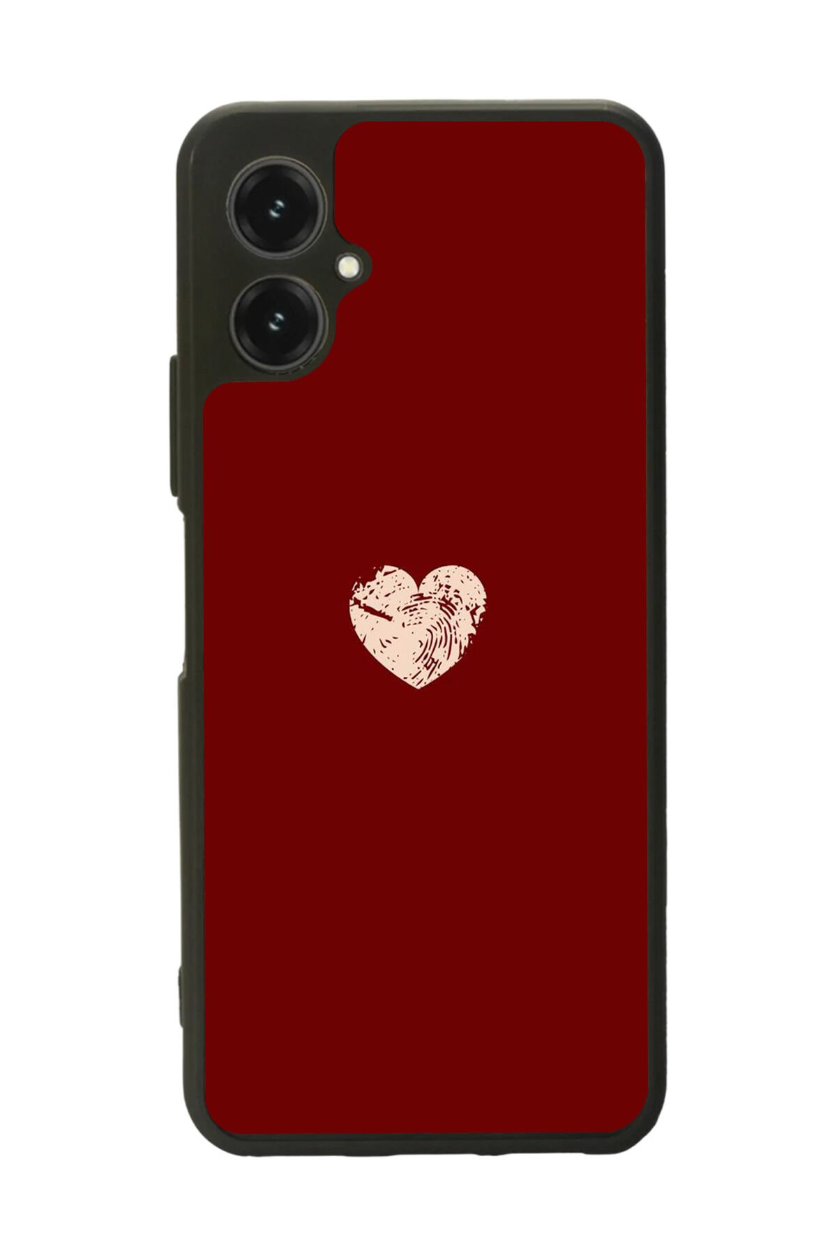 Omix X5 Uyumlu Kalp Love Tasarımlı Glossy Premium Kılıf