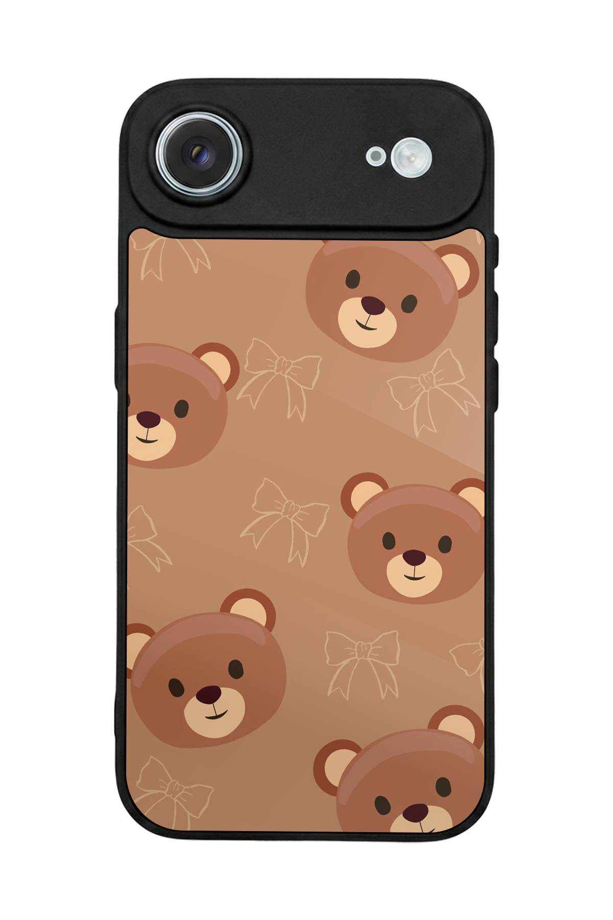 iPhone 17 Air Uyumlu Ayı Tasarımlı Glossy Premium Kılıf