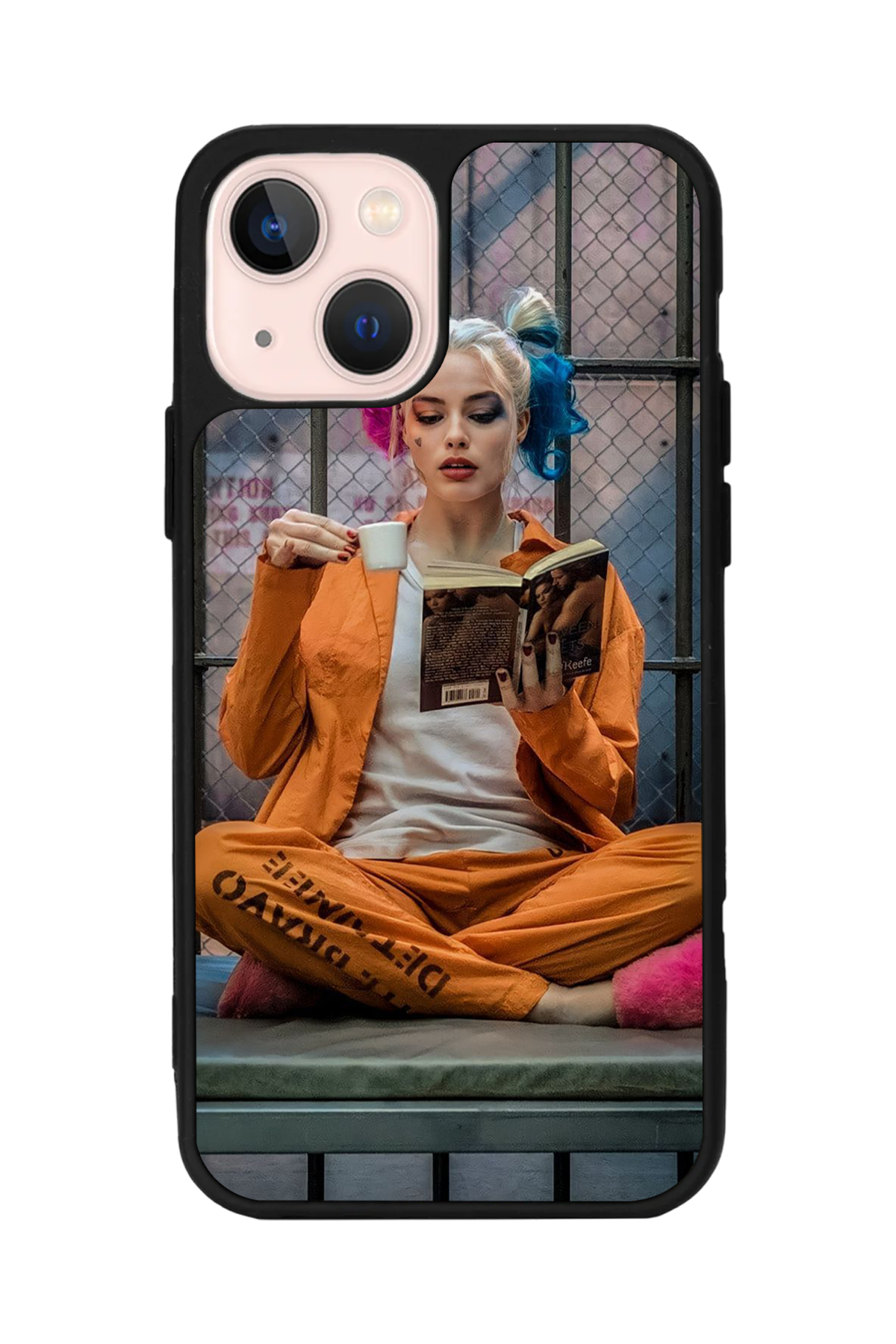 iPhone 15 Plus Uyumlu HarleyQueen Tasarımlı Glossy Premium Kılıf