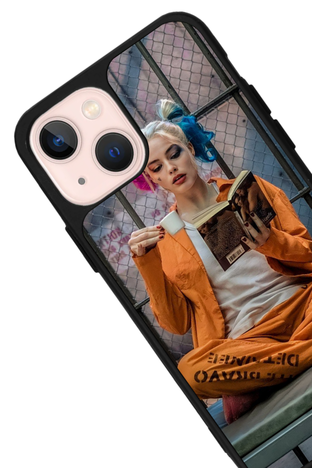 iPhone 15 Plus Uyumlu HarleyQueen Tasarımlı Glossy Premium Kılıf