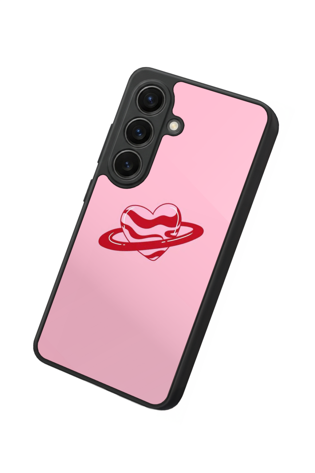 Samsung Galaxy S26 Uyumlu Kalp Love Tasarımlı Glossy Premium Kılıf