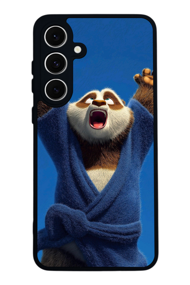 Samsung Galaxy S24 FE Uyumlu Kung Fu Panda Tasarımlı Glossy Premium Kılıf