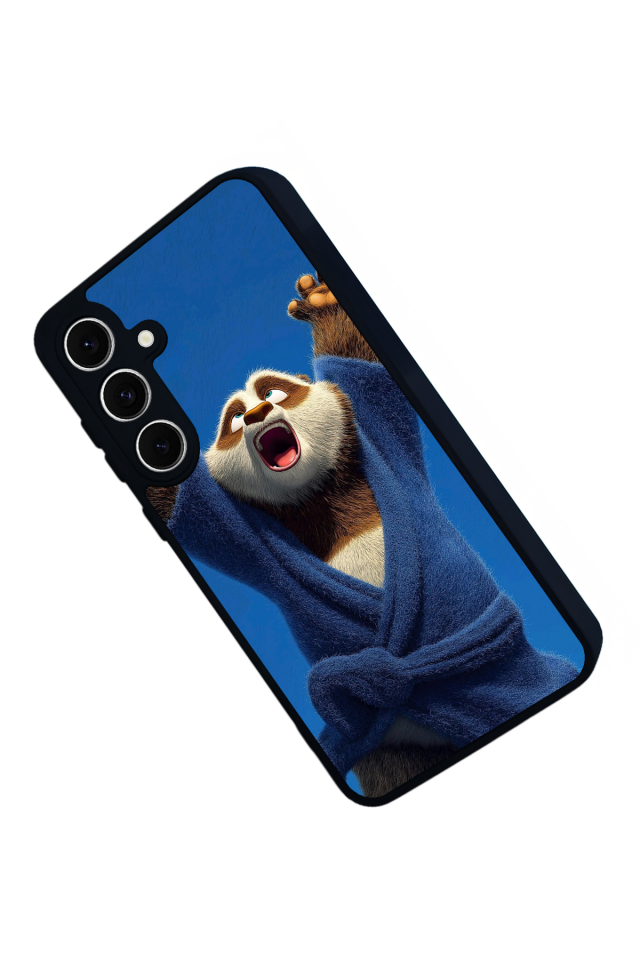 Samsung Galaxy S24 FE Uyumlu Kung Fu Panda Tasarımlı Glossy Premium Kılıf