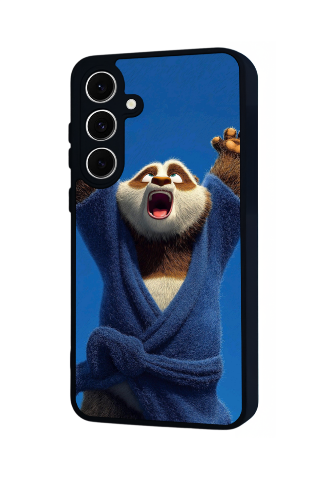 Samsung Galaxy S24 FE Uyumlu Kung Fu Panda Tasarımlı Glossy Premium Kılıf