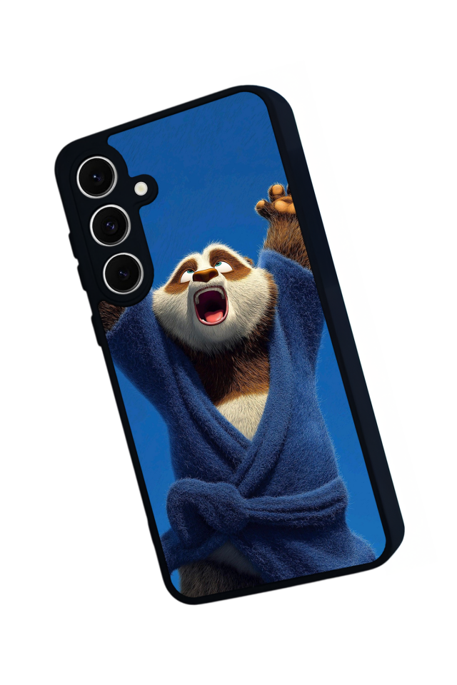 Samsung Galaxy S24 FE Uyumlu Kung Fu Panda Tasarımlı Glossy Premium Kılıf