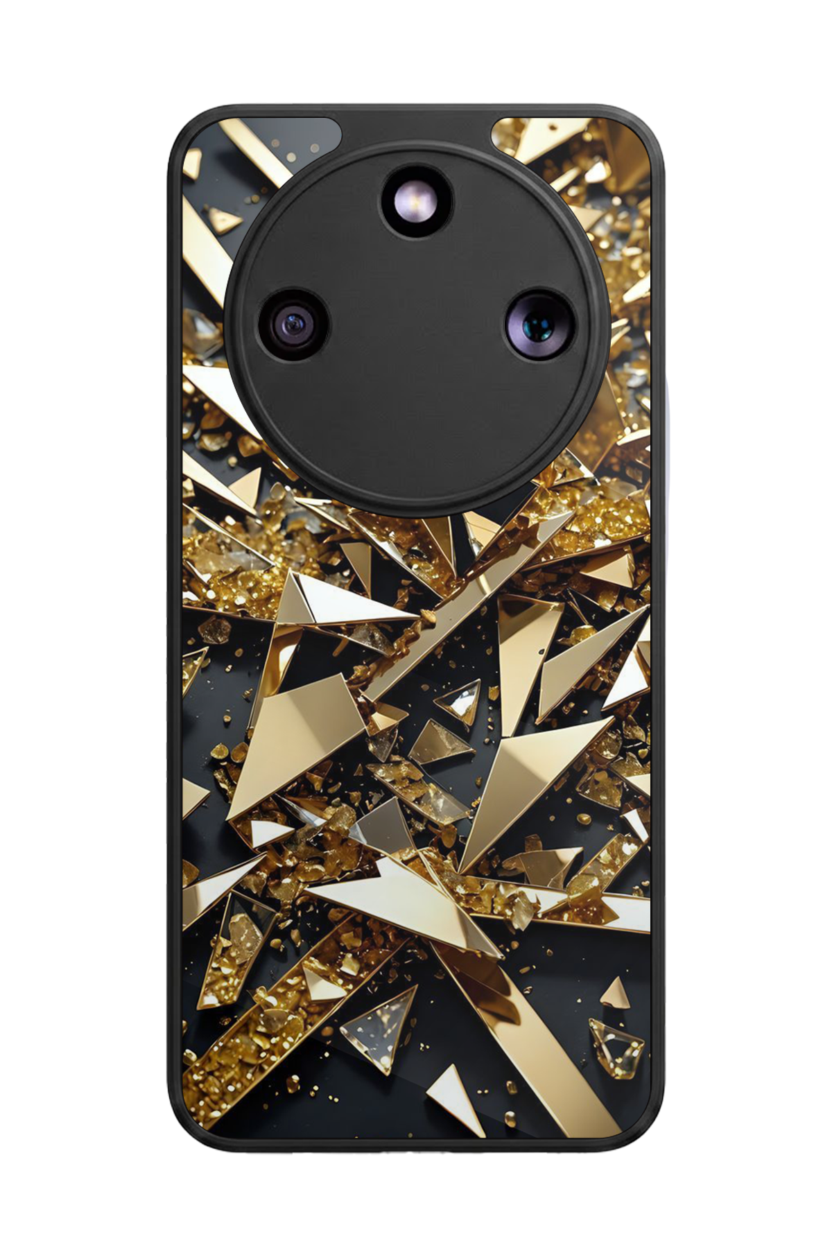 Honor Magic 8 Lite Uyumlu Mermer Marble Tasarımlı Glossy Premium Kılıf