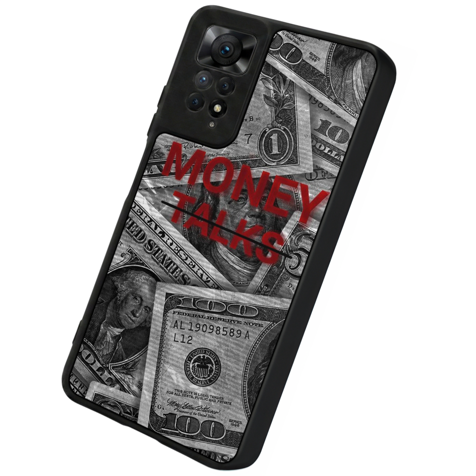 Xiaomi Redmi Note 12 Pro Uyumlu Money Para Tasarımlı Glossy Premium Kılıf